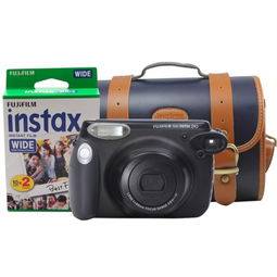富士instax mini210黑拍立得相機套裝 復古魅力與現代拍攝的完美結合